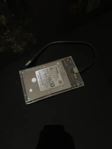 Case HD externo de 500GB