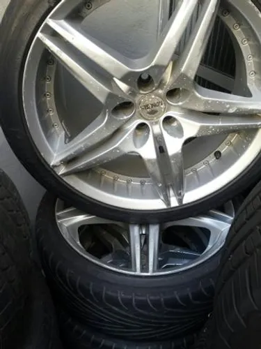 Roda aro 18 Mangels Futura Prata Volkswagen Fox 5X100 