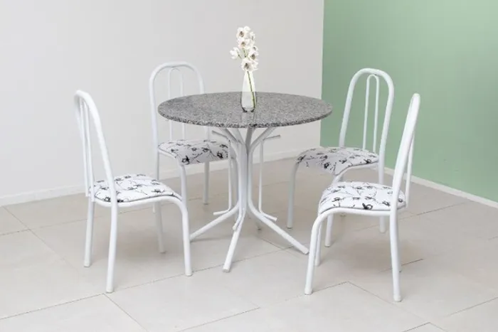 Mesa de Jantar Antúrio 4 Lugares !! Pronta Entrega !!