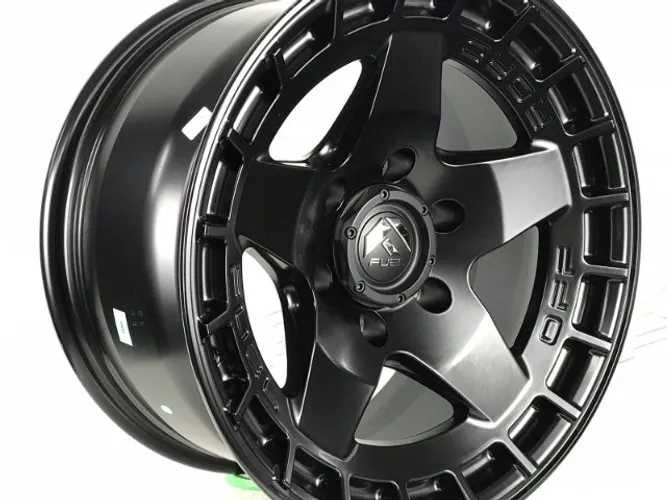 Rodas Off Road Fuel Warp Preto Semi-Brilho 6x139 - 17x9 aro 17 tala 9