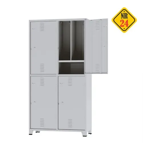 Roupeiro de Aço INSALUBRE com 4 Portas . PROMOÇÃO!!!