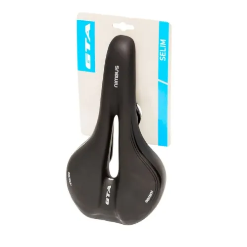 Banco Selim em Gel Vazado GTA para bicicleta MTB Speed