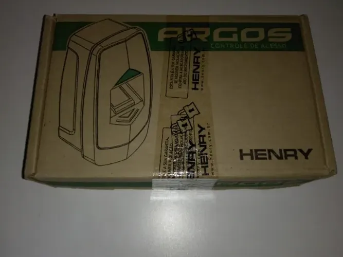 Controlador de Acesso Henry Argos Leitura Biométrica e Proximidade Argos.