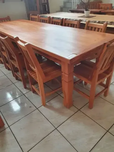 Mesa em madeira maciça Peroba Rosa Marcenaria Fabrica 