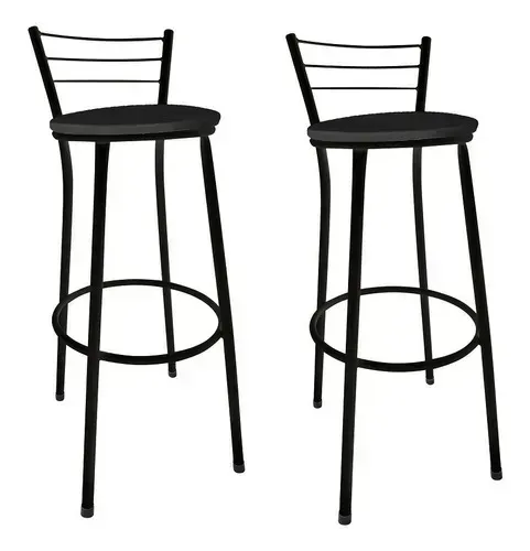 BANQUETA ALTA EM PINTURA EPÓXI CONJUNTO