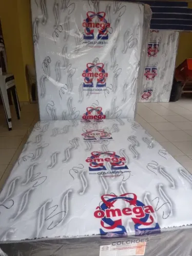 Mega promoção camas box casal conjugada com colchão 