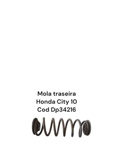 Mola traseira Honda City 10 Cod Dp34216