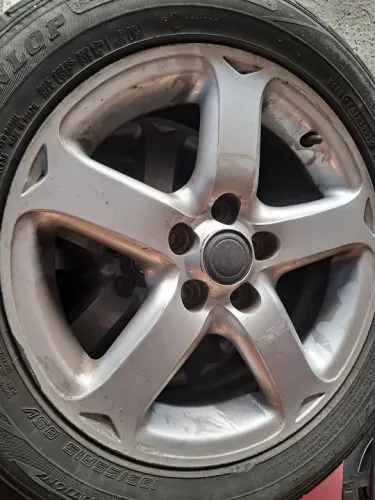 Roda aro 15 Volkswagen Fox Extreme Prata 5x100