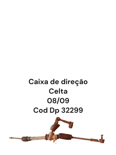 Caixa de direção Celta 08/09