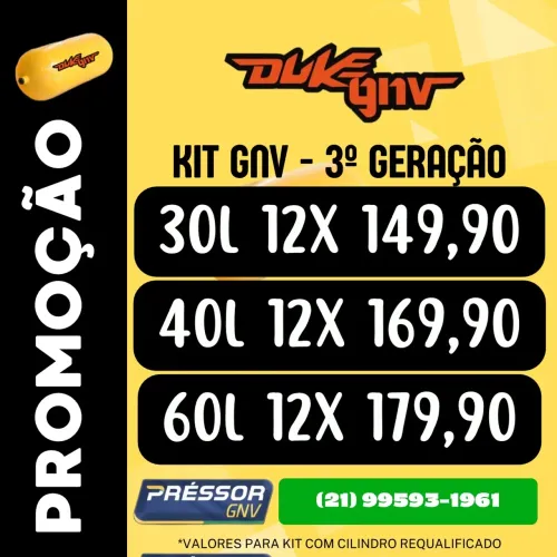 Instalacao Kit 3 geracao  Pressor