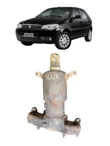 Coletor Escape Fiat Palio 55191608