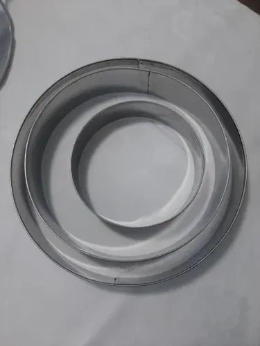 Kit de Aros (moldes) redondos para montagem de bolos