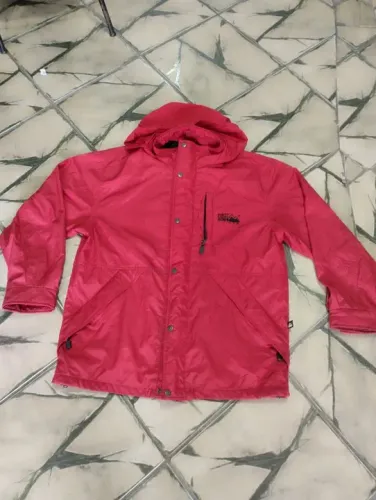 Jaqueta de nylon GG vermelho First Dow USA 