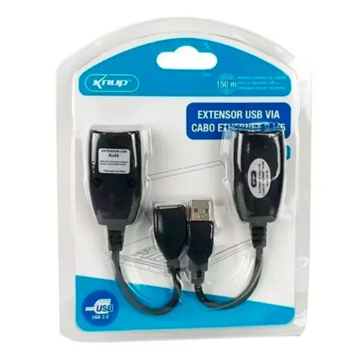 Extensor Usb Via Cabo Ethfrnet Rj45
