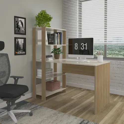 Escrivaninha com Estante - Ideal para Home Office