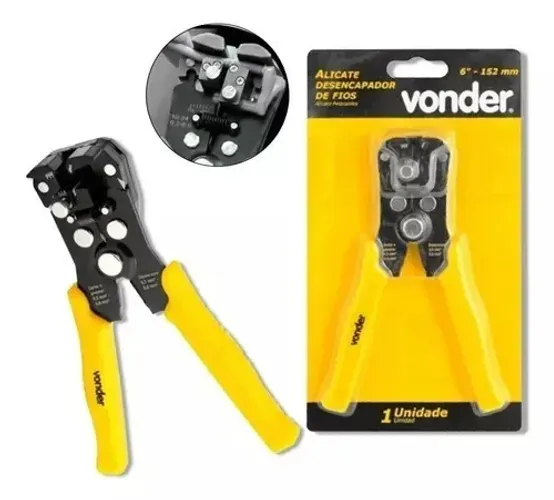 Decapador Fio Para Eletricista 6 -152mm Profissional -vonder