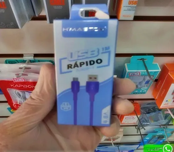 Cb micro usb - carregamento rápido