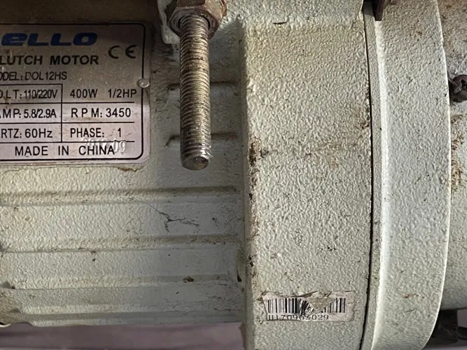 Motor de máquina de costura industrial ( alta rotação ) 