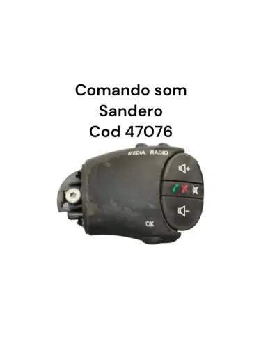 Comando Som Sandero Cod 47076