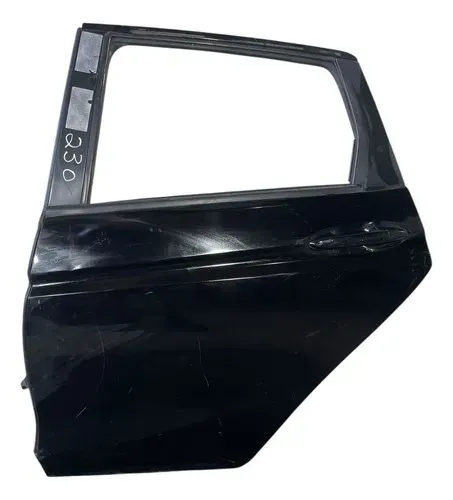 Porta Honda Fit 2014/15 Traseira Esquerda Preta