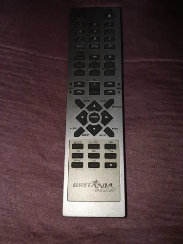 Controle Remoto DVD Player Britânia