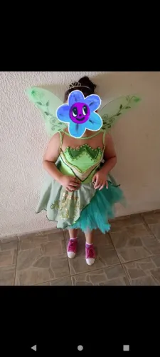 Fantasia de menina FADA T6