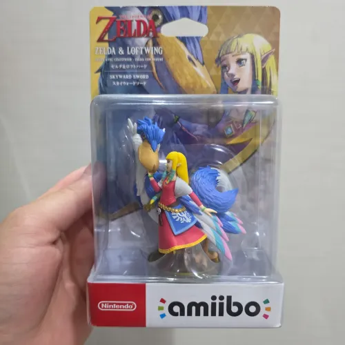 Amiibo Zelda & Loftwing Nintendo - Lacrado (Skyward Sword Hd)