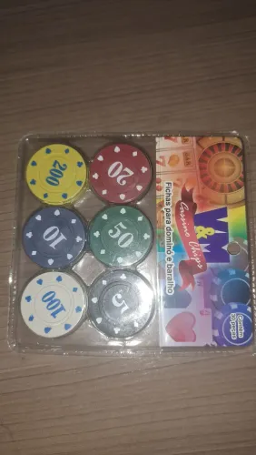 Fichas para dominó/baralho!!!