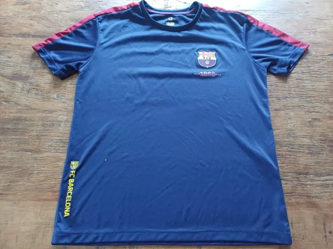 Camiseta de treino/ Casual Barcelona TAM 12 anos