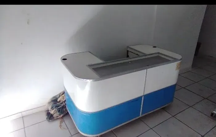 Balcão comercial retrô