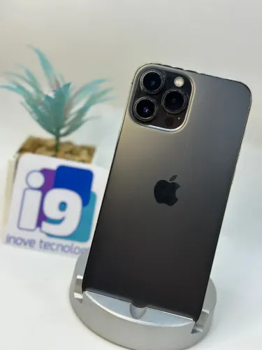 iPhone 13 Pro Max 128GB 90% saúde bateria Grafitte SEMI NOVO COM GARANTIA LOJA FISICA