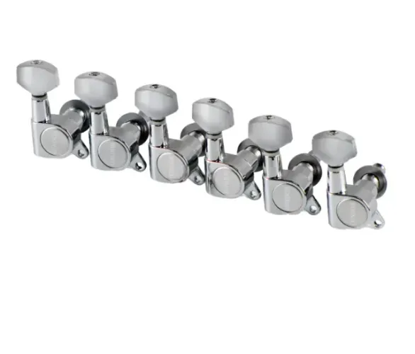 Tarraxas Para Guitarra 6r Condor Botão Cromado Fosco 6 Linha