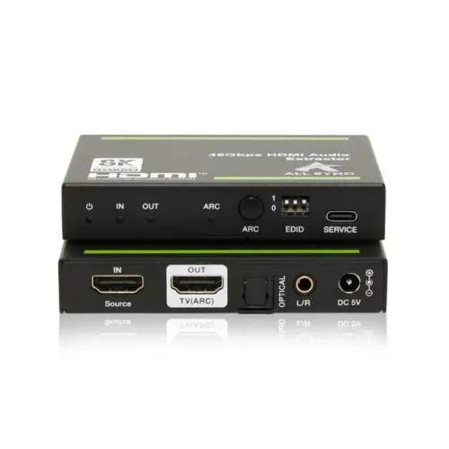Extrator De Áudio Hdmi 48gbps 8k / As-et-8