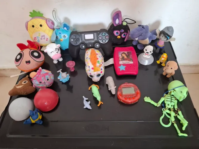 Brinquedos Mc Donalds, BK, Girafas - diversos (LOTE COM 30 PEÇAS)