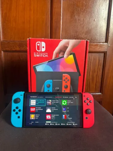 NINTENDO SWITCH OLED DESBLOQUEADO 