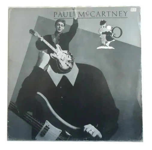 Lp Single Promo PAUL McCARTNEY - ONCE UPON a LONG AGO 1987 Br