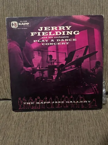 Lp Jerry Fielding And His Orchestra Play A Dance Concert