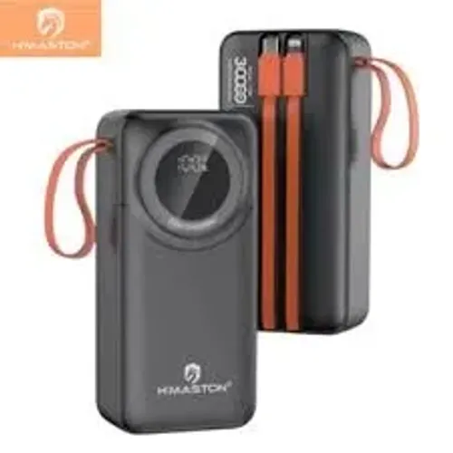 H'maston YD65/YD66 Carregador Power Bank 30000mah Pd 22,5W Rápido Com indicador LED inteli