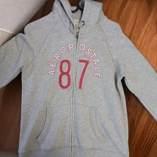 Jaqueta moletom com capuz Aéropostale original importado