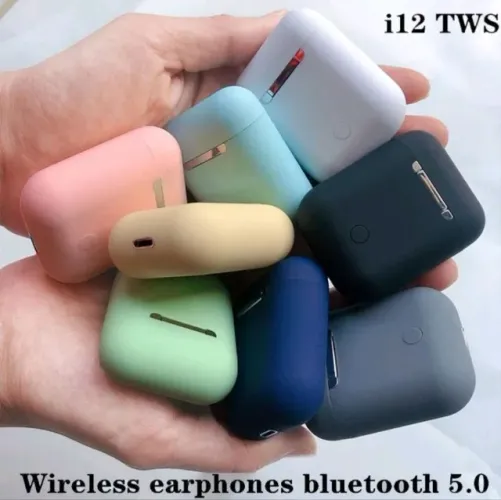 Fone de Ouvido I12 TWS Stereo - Conforto e Tecnologia Sem Fio