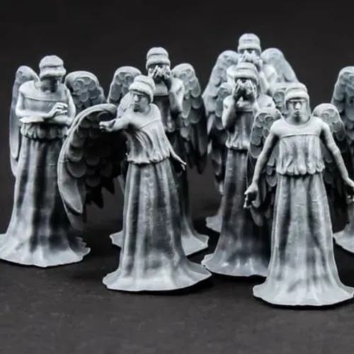 Anjos Lamentadores (Weeping Angel)- Doctor Who