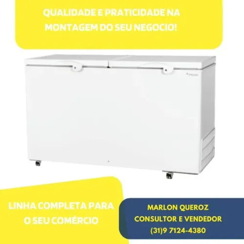 Congelador Horizontal Tampa Cega 503L Fricon
