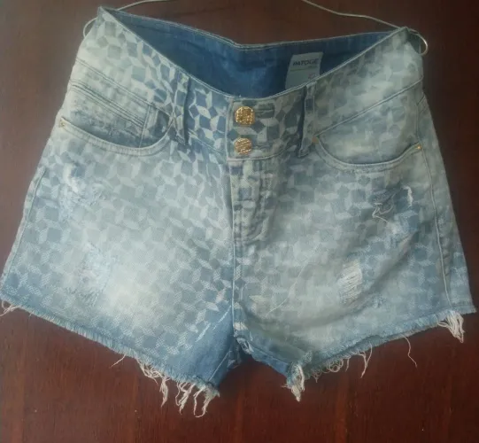 Shorts Jeans Patogê original 42
