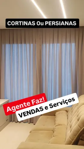Cortinas ou Persianas