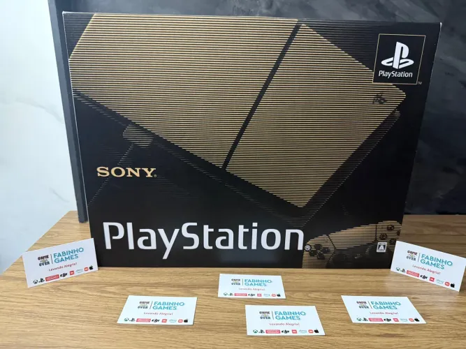 Playstation 5Slim 30th Anniversary Edition Ssd 1tb Novo - Cfi 2000 B30 Cinza NOVO/LACRADO