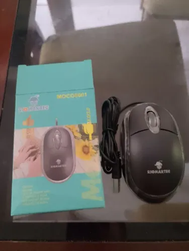 Mouse com Fio Usb Led 1600 Dpi