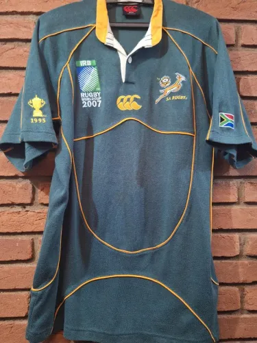 Camisa seleção África do Sul rugby canterbury 2007
