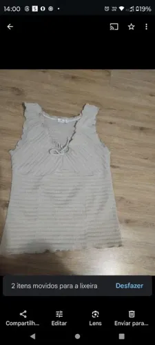 Blusinha GG semi nova em santa felicidade Curitiba