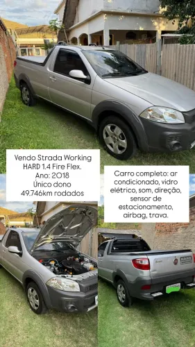 Fiat Strada Working Hard 1.4 Fire Flex 8V CS 2018