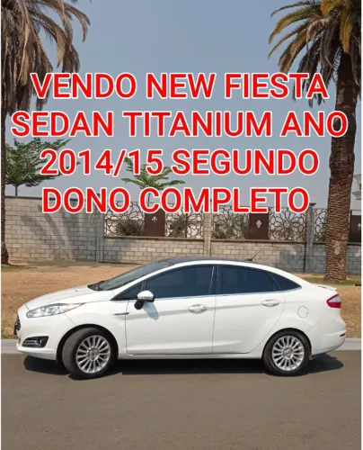 VENDO NEW FIESTA SEDAN TITANIUM IMPECÁVEL 